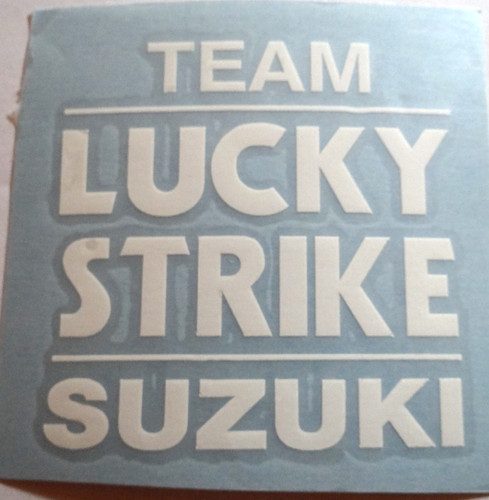 Werbe aufkleber team lucky - werbe-aufkleber,