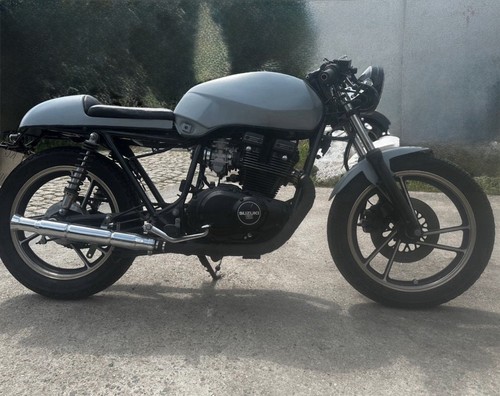 Coffee racer bobber suzuki - bobber,