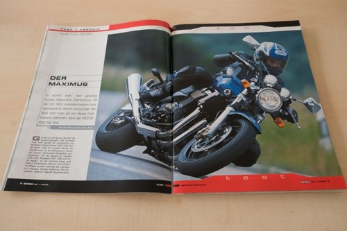 Motorrad 2001 suzuki gsx - 14/2001,