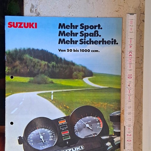 Suzuki motorrad prospekt mehr - suzuki,