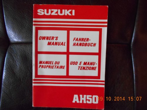 Suzuki fahrerhandbuch - suzuki, 50