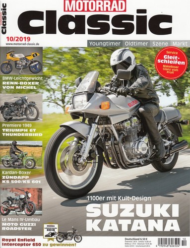 Motorrad classic 2019 - 10/2019, +
