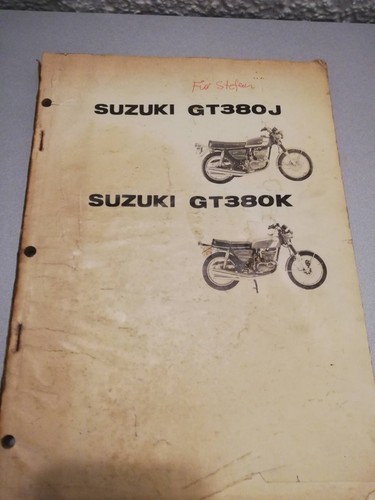 Suzuki 380 teileliste - 380, k-j