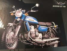 Suzuki Gt 750 - blau 1973 *