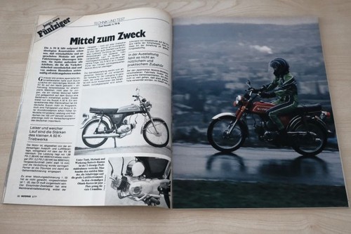 Motorrad 1977 suzuki 50 k - a,